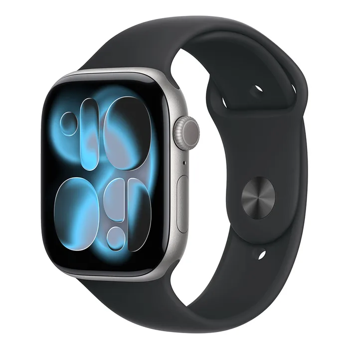 Apple watch S11 46 Sp.Gray Al.C Black SB M/L MEV44